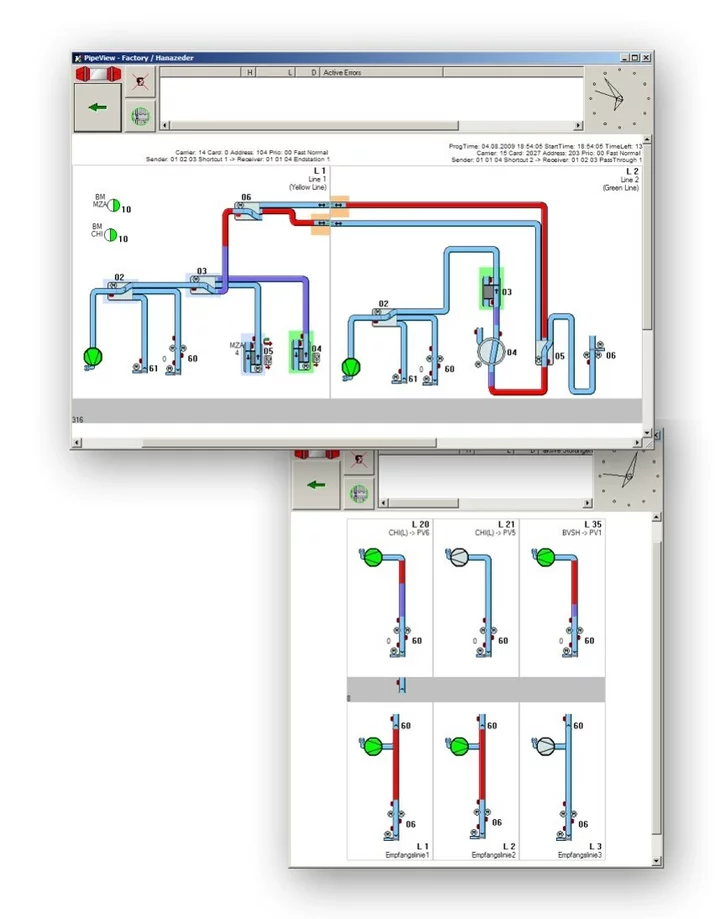 Control Software Pipe Control & Pipe View
